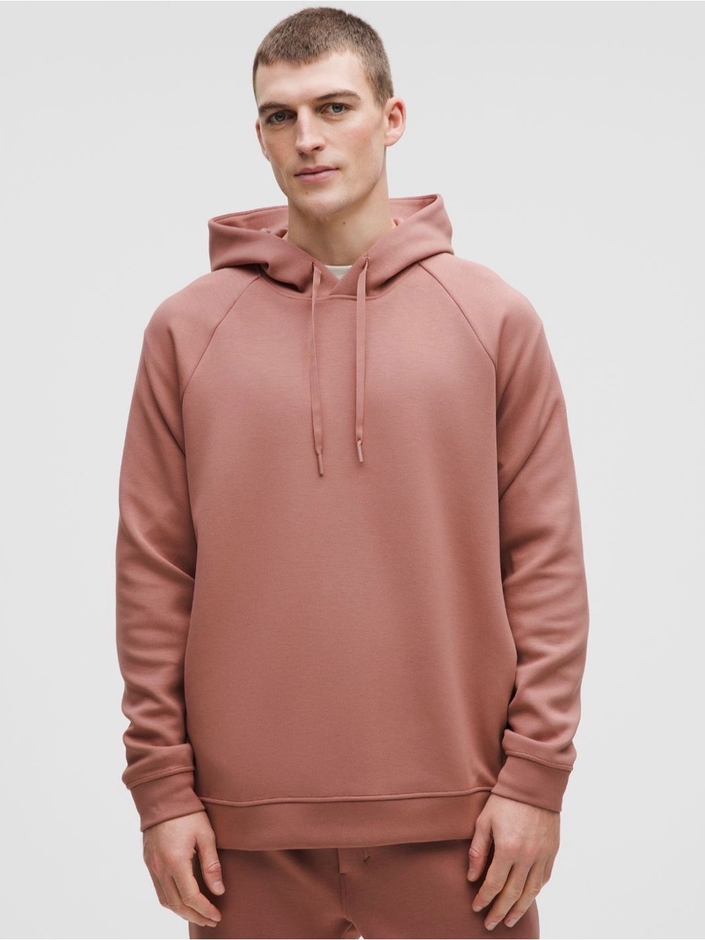 NWT Lululemon Smooth Spacer Classic Fit Hoodie, S, Red Clay